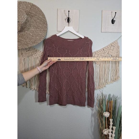 Loft Sweater Dusty Rose Pink - Picture 7 of 14